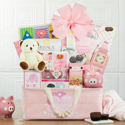 Bundle of Joy: Baby Girl Gift Basket
