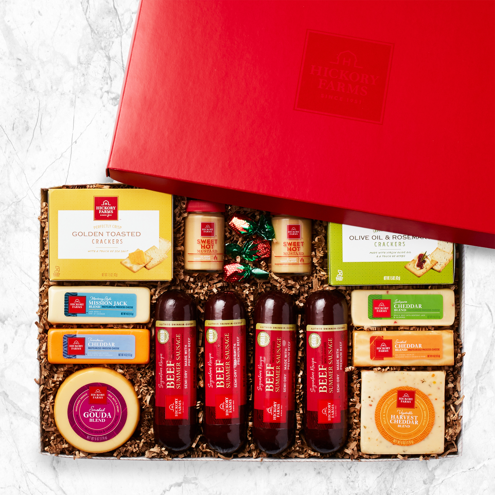 Celebration Spread: Hickory Farms Gift Box