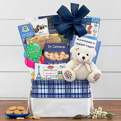 Bear Hugs: Congratulations Gift Basket