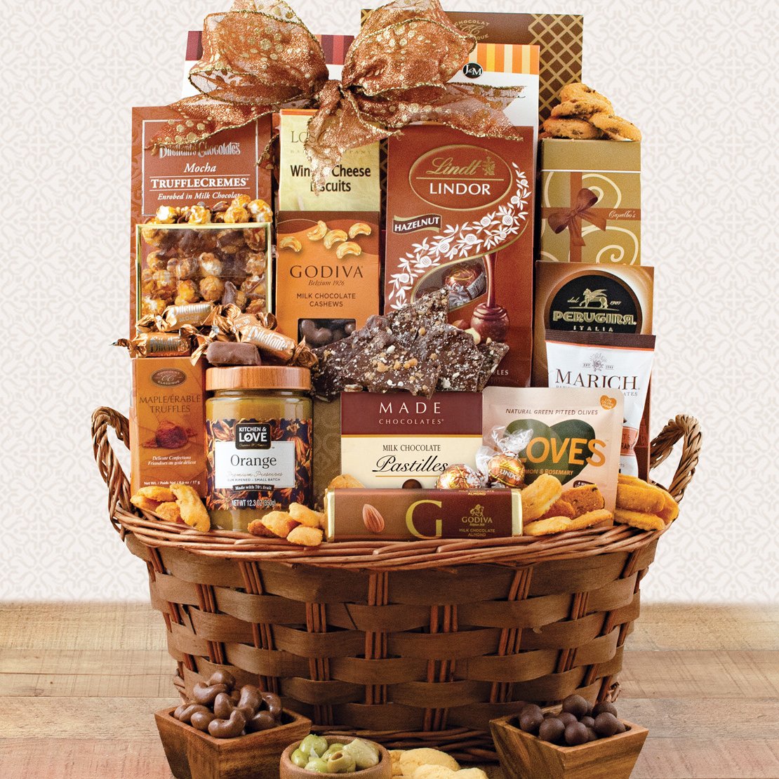 Image 0 of Golden Gourmet: Gourmet Gift Basket