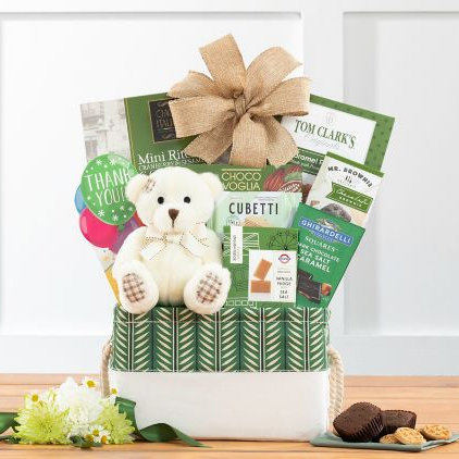Bear Hugs: Thank You Gift Basket