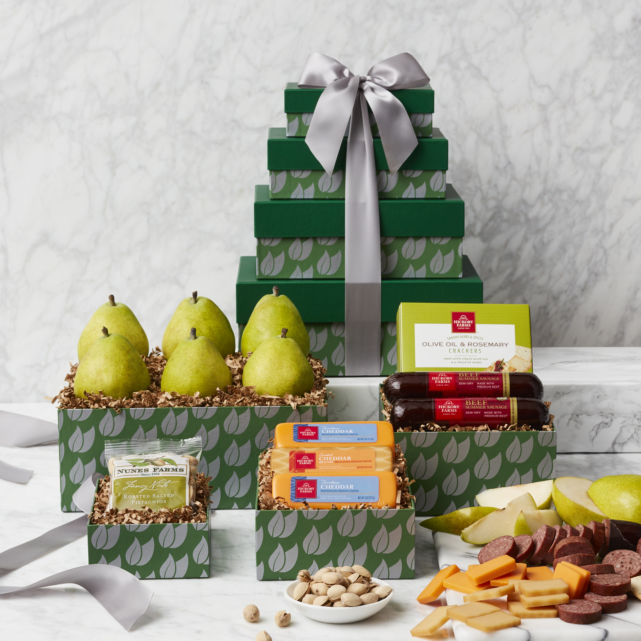 Image 0 of Fancy & Fresh: Gourmet Fruit & Snacks Tower
